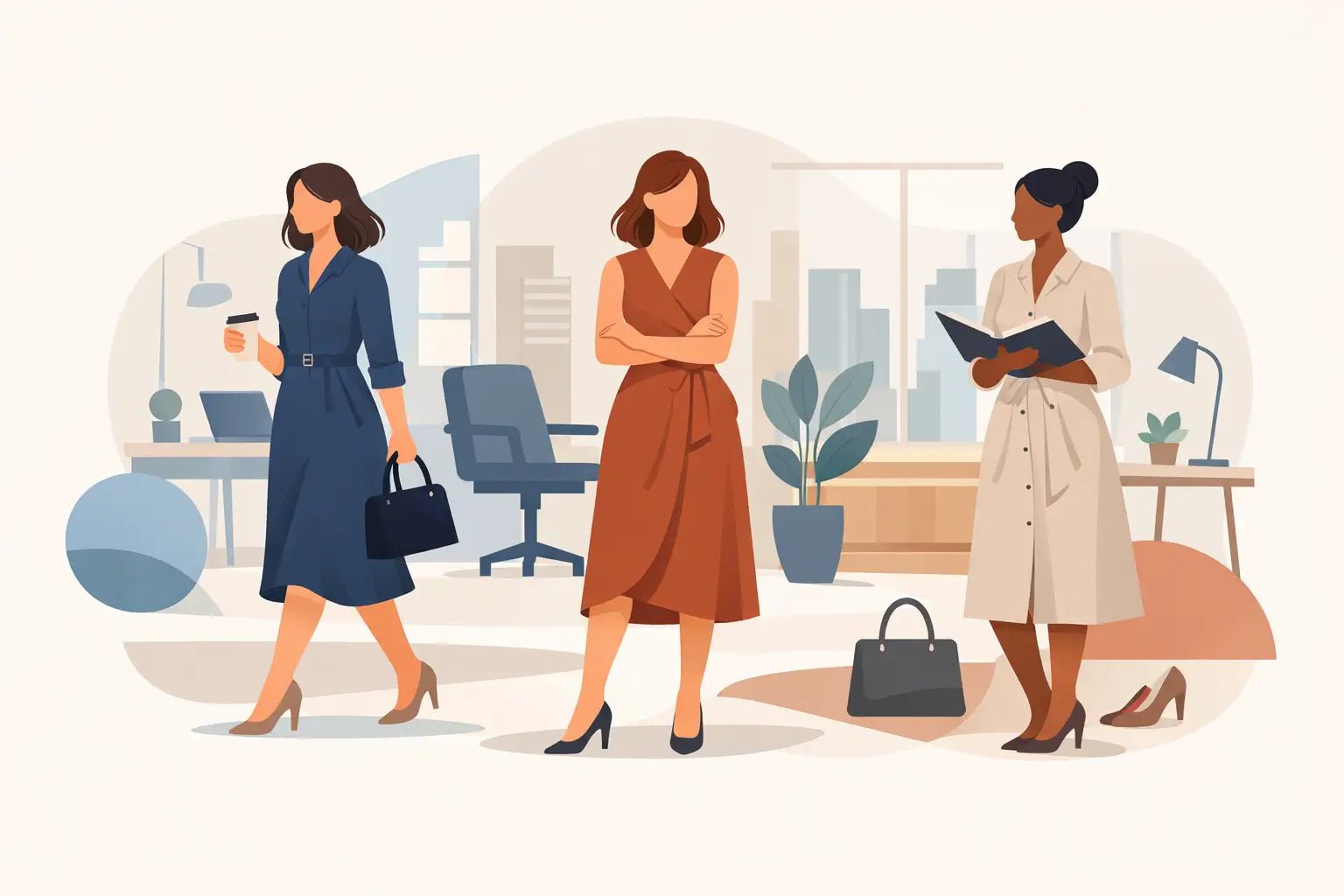Midi Dresses for Work That Make Dressing Easy